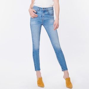 Veronica Beard Faye 10.75” High Rise Skinny Jeans